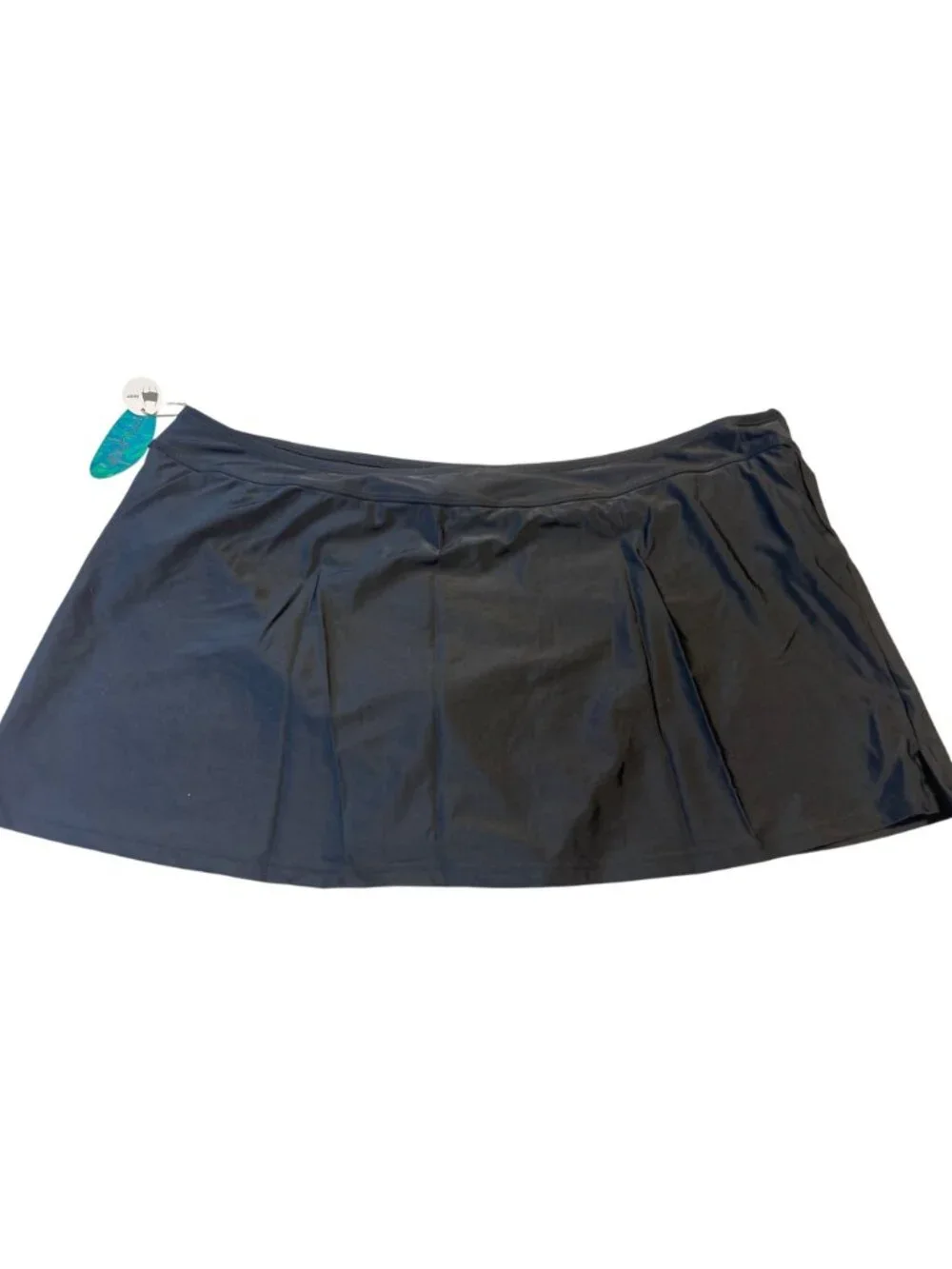 Mynah Womens Size 20W Black swim Skirt With Built-In Briefs
